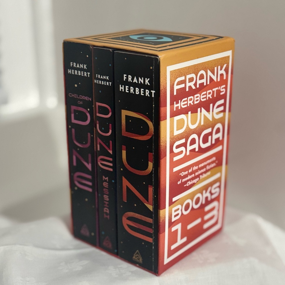 Dune Saga 3-Book Collection by Frank Herbert. Books 1-3